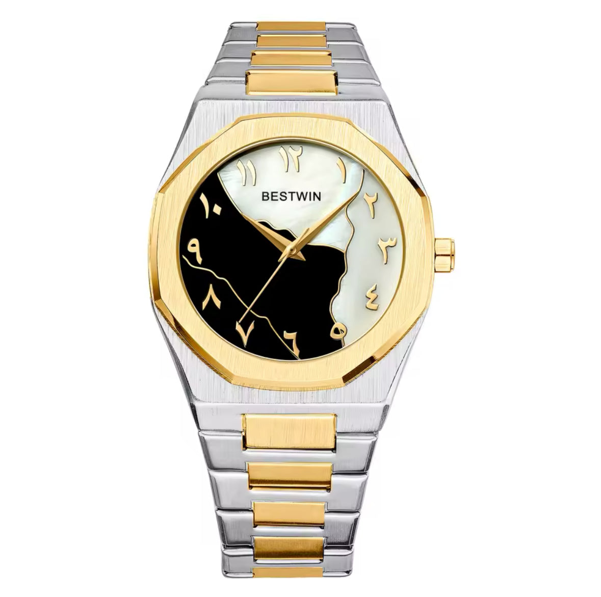 LIMITED EDITION - Gold/Silver Arab Dial Watch